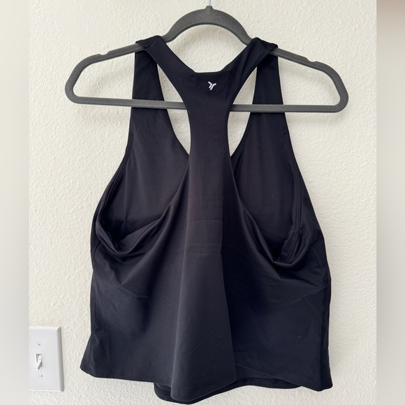 Old Navy cropped tank with padding - Picture 2 of 3